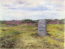Milestone on Burley Road