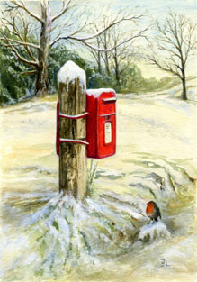 Postbox & Robin